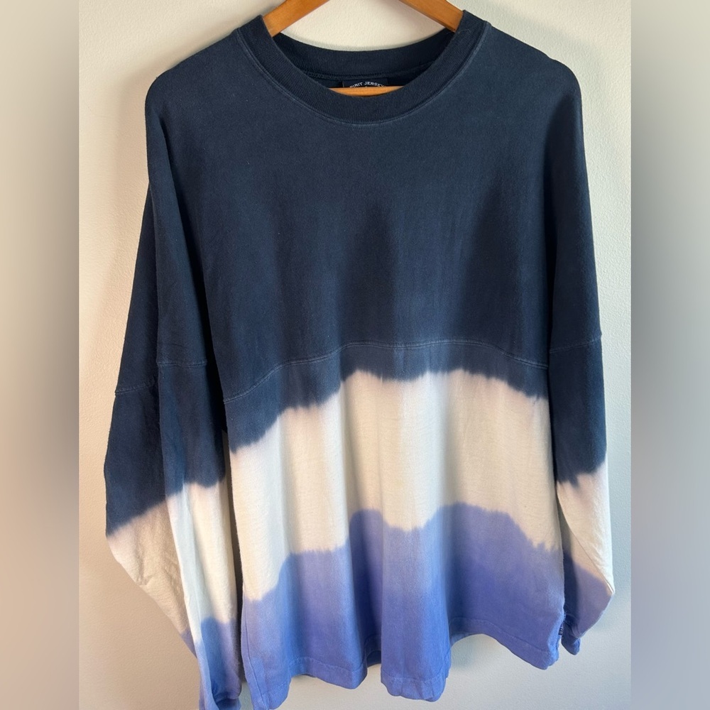 Spirit Jersey Cape Cod Mens T-Shirt Sz M Long Sleeve Vintage Stay Salty Tie Dye - Picture 5 of 12